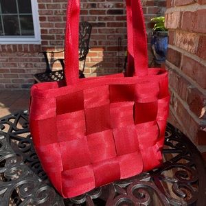 Vintage Harveys Seatbelt Tote